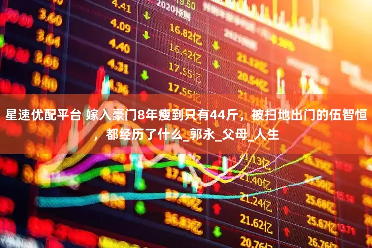 星速优配平台 嫁入豪门8年瘦到只有44斤，被扫地出门的伍智恒，都经历了什么_郭永_父母_人生