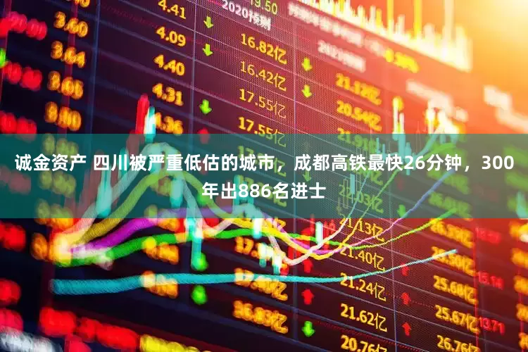 诚金资产 四川被严重低估的城市，成都高铁最快26分钟，300年出886名进士